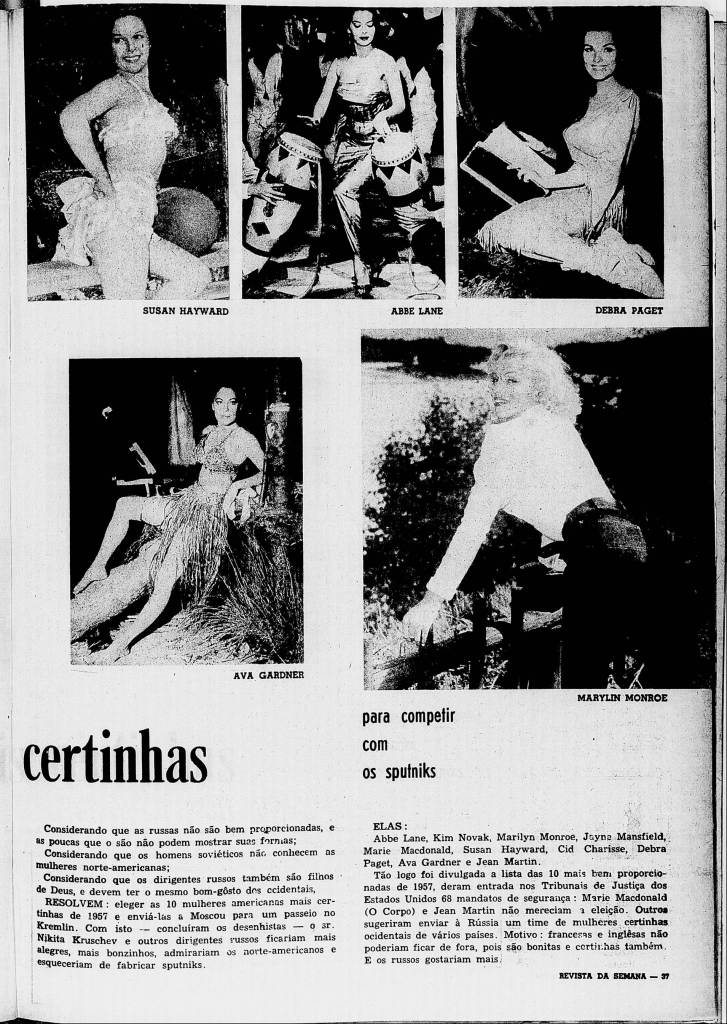 Revista da Semana 18/01/1958