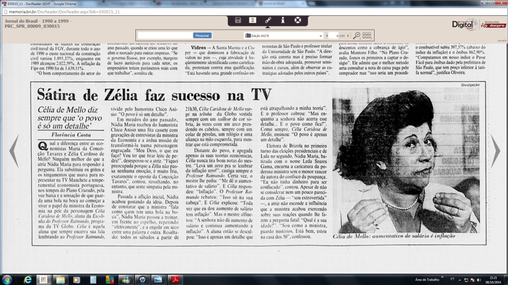 Jornal do Brasil 13/01/1991