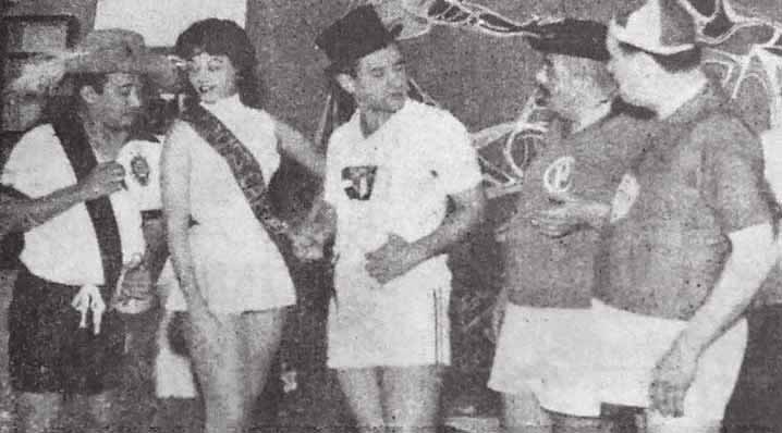 1957 Carmem Verônica e Golias no Miss Campenato 1