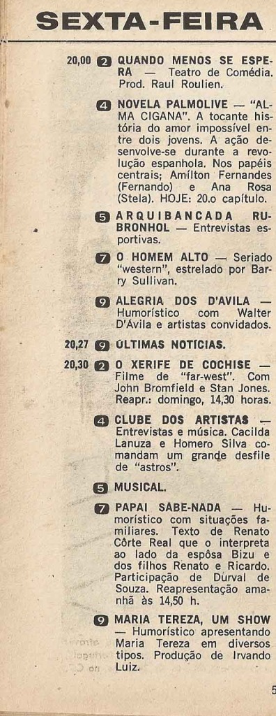 Revista Intervalo 1965